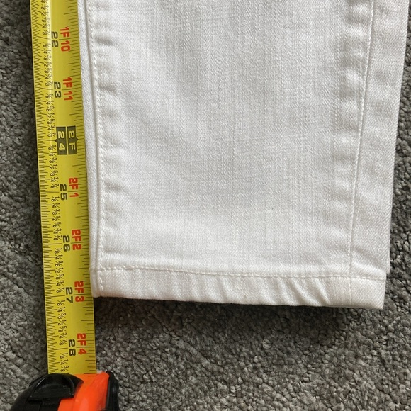 Current/Elliott The Stiletto Style Jeans Clean White - Picture 11 of 11